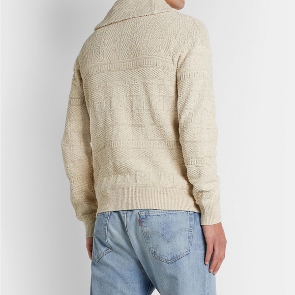 RRL Ralph Lauren Cotton Silk Cardigan Sweater - Picture 4 of 16